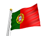 ポルトガル - 国旗｜世界地図｜フリーイラスト素材