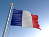 フランス - 国旗｜世界地図｜フリーイラスト素材