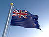 ニュージーランド - 国旗｜世界地図｜フリーイラスト素材