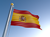 スペイン - 国旗｜世界地図｜フリーイラスト素材