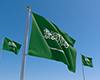 サウジアラビア｜国旗｜空｜国 - 国旗｜世界地図｜フリーイラスト素材
