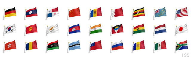 National Flag / Symbol / Foreign Flag / Overseas Flag / Union Flag / Foreign / Pattern / Mark / Design / World / Economy / Overseas Expansion / Internationalization / Flag / National