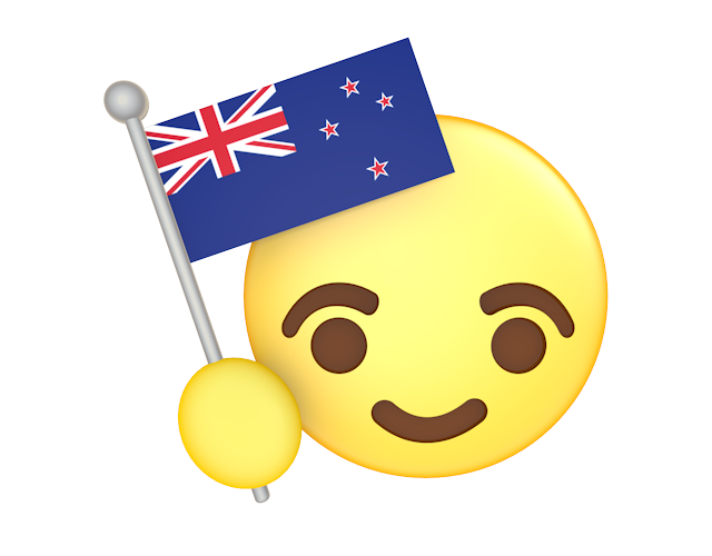 ニュージーランド｜国旗 - アイコン / 3Dレンダリング / イラスト / 無料 / ダウンロード / 商用使用OK