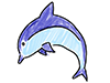 イルカ | 海豚 - キャラクター｜人物｜フリーイラスト