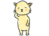 照れ屋なネコ | 恥ずかしがりやな猫 - キャラクター｜人物｜フリーイラスト