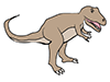 ティラノサウルス｜恐竜 - 動物｜アニマル｜無料イラスト素材
