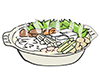水炊き - 食べ物｜フード｜フリーイラスト素材