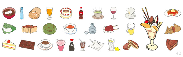 Cake / Anniversary / Birthday / Coffee / Drink / Coke / Tea / Hotcake / Juice / Alcohol / Beer / Sugar / Salt / Seasoning / Preference / Liquor / Rice