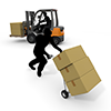 Courier / Product / Transportation / Luggage-Industrial Image Free Illustration