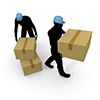 Luggage / Management / Delivery / Delivery-Industrial Image Free Illustration
