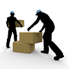 Carrying / Delivery / Warehouse / Worker-Industrial Image Free Illustration