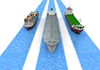 Large Tanker / Trade-Industrial Image Free Illustration