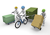Courier / Delivery-Industrial Image Free Illustration