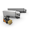 Forklift / Luggage / Truck-Industrial Image Free Illustration