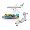 Japan / Import / Trade / Airplane / Cargo-Industrial Image Free Illustration