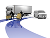 Truck ｜ Delivery ｜ Delivery-Industrial Image Free Illustration
