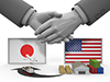 USA ｜ Import ｜ Trade ｜ Business negotiations-Industrial image Free illustration