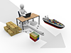 Individual entrepreneurship export business-industrial image free illustration