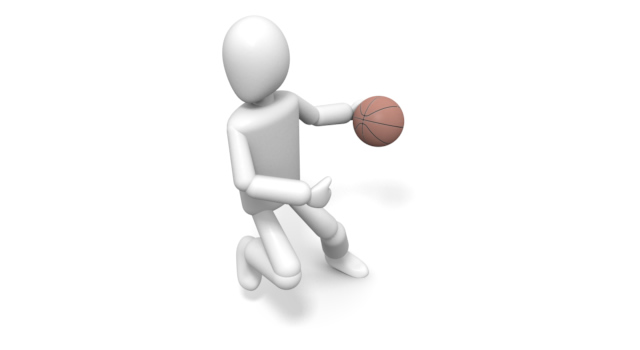 バスケットボールプレーヤー - 運動/大会/競技/勝つ/負ける/クリップアート/フリー/スポーツスポーツ / ゴール / 選手 / 勝つ / ボール / ショットを決める / 競争 / 動き