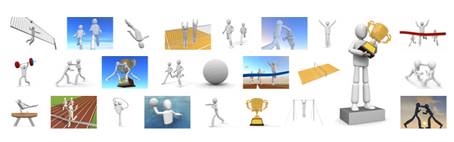 Volleyball / Court / Jump / Attack / Toss / Block / Waterball / Karate / Judo / Gymnastics / Weightlifting / Barbell / Both Hands / Weightlifting / Instrument / Rings / Pommel Horse / Horizontal Bar / Floor Exercise / Balance Beam / Uneven Bars / Throwing Technique / Hardening technique / marathon / long distance / land / speed