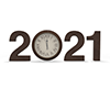 時計｜2021年 - フリーイラスト素材