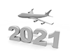 2021年｜飛行機｜旅行 - フリーイラスト素材