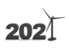2021年｜風力タービン｜環境｜地球 - フリーイラスト素材