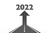 2022 / 上向き / 矢印 / あがる / 登る  - 無料イラスト
