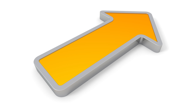 矢印｜黄色｜3D - イラスト / 3Dレンダリング / 無料 / ダウンロード / 写真 / 3DCG