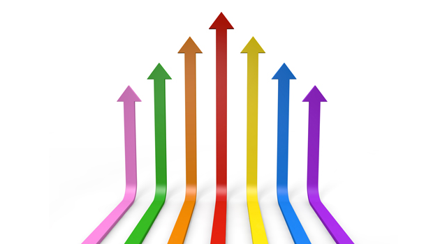 上方向/矢印/急上昇 - イラスト / 3Dレンダリング / 無料 / ダウンロード / 写真 / 3DCG