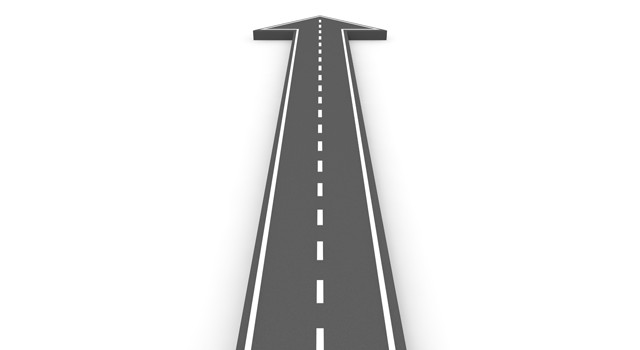 真っすぐ｜道｜矢印 - イラスト / 3Dレンダリング / 無料 / ダウンロード / 写真 / 3DCG