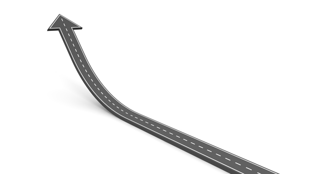 矢印｜道｜上昇 - イラスト / 3Dレンダリング / 無料 / ダウンロード / 写真 / 3DCG