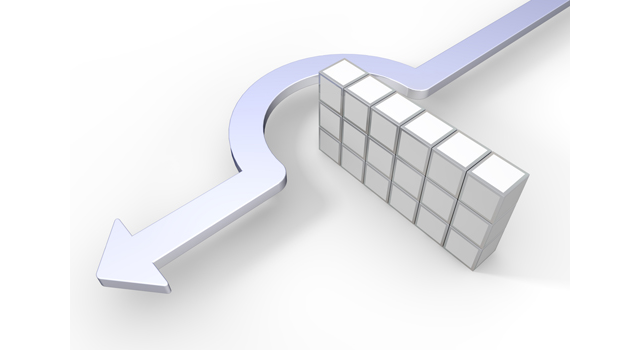 迂回/矢印/まわりみち - イラスト / 3Dレンダリング / 無料 / ダウンロード / 写真 / 3DCG