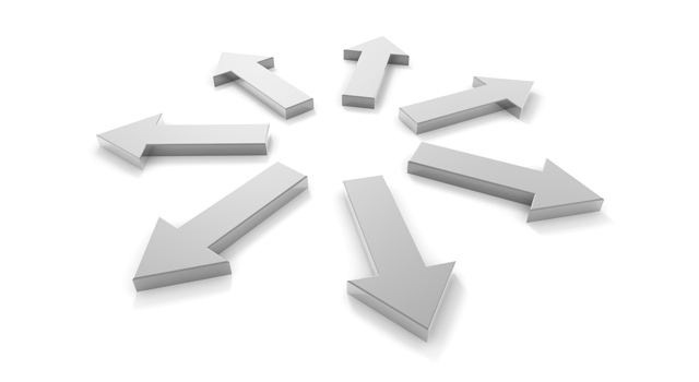 シルバー/7本/円 - イラスト / 3Dレンダリング / 無料 / ダウンロード / 写真 / 3DCG