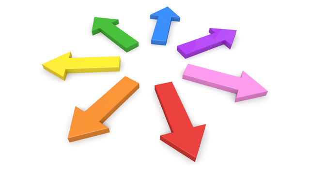 矢印｜カラフル｜サイクル - イラスト / 3Dレンダリング / 無料 / ダウンロード / 写真 / 3DCG