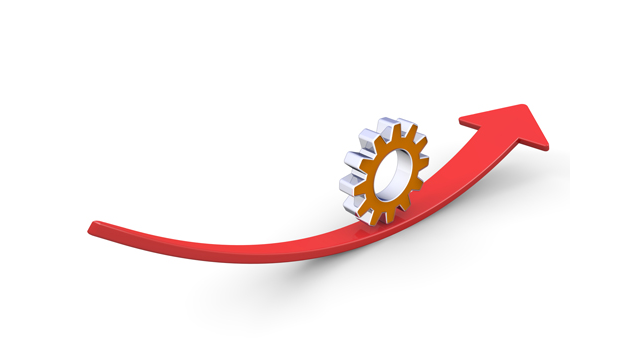 矢印｜歯車｜赤色 - イラスト / 3Dレンダリング / 無料 / ダウンロード / 写真 / 3DCG