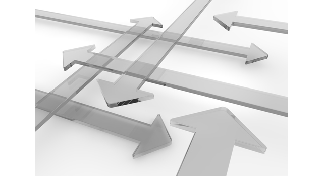 7本｜矢印｜クロス - イラスト / 3Dレンダリング / 無料 / ダウンロード / 写真 / 3DCG