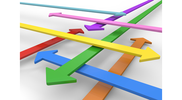 矢印/クロス/カラフル - イラスト / 3Dレンダリング / 無料 / ダウンロード / 写真 / 3DCG