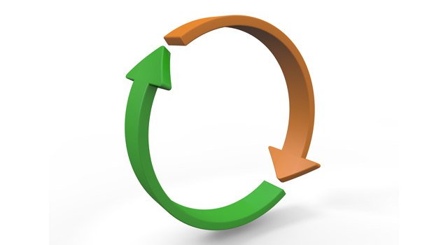 リサイクル｜円｜矢印 - イラスト / 3Dレンダリング / 無料 / ダウンロード / 写真 / 3DCG