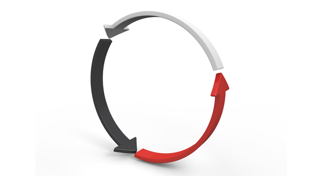 回転｜リサイクル｜矢印 - イラスト / 3Dレンダリング / 無料 / ダウンロード / 写真 / 3DCG