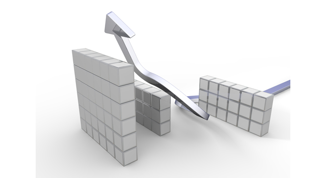 行き止まり｜抜け道をみつける｜矢印 - イラスト / 3Dレンダリング / 無料 / ダウンロード / 写真 / 3DCG