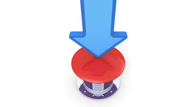 プッシュ/ボタン/矢印 - イラスト / 3Dレンダリング / 無料 / ダウンロード / 写真 / 3DCG