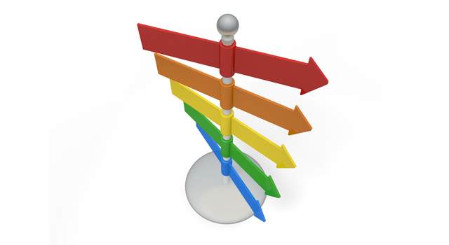 方向/看板/矢印 - イラスト / 3Dレンダリング / 無料 / ダウンロード / 写真 / 3DCG