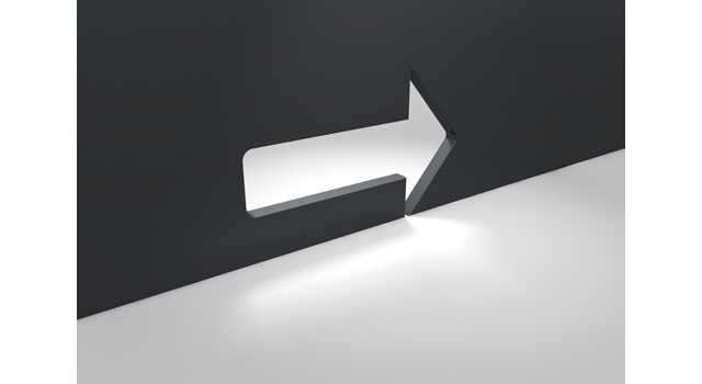 シルエット/矢印/黒色 - イラスト / 3Dレンダリング / 無料 / ダウンロード / 写真 / 3DCG