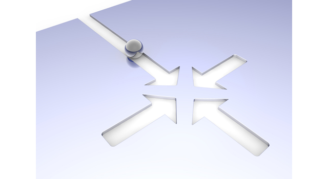 4方向｜シルエット｜矢印 - イラスト / 3Dレンダリング / 無料 / ダウンロード / 写真 / 3DCG