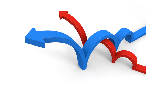 ホップステップジャンプ｜矢印｜青｜赤 - イラスト / 3Dレンダリング / 無料 / ダウンロード / 写真 / 3DCG