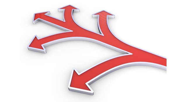 レッド/矢印/いく通り - イラスト / 3Dレンダリング / 無料 / ダウンロード / 写真 / 3DCG