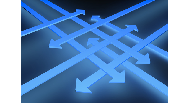 ブルー｜ライン｜矢印 - イラスト / 3Dレンダリング / 無料 / ダウンロード / 写真 / 3DCG