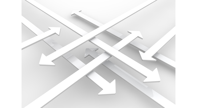 白色の矢印｜重なる｜影 - イラスト / 3Dレンダリング / 無料 / ダウンロード / 写真 / 3DCG