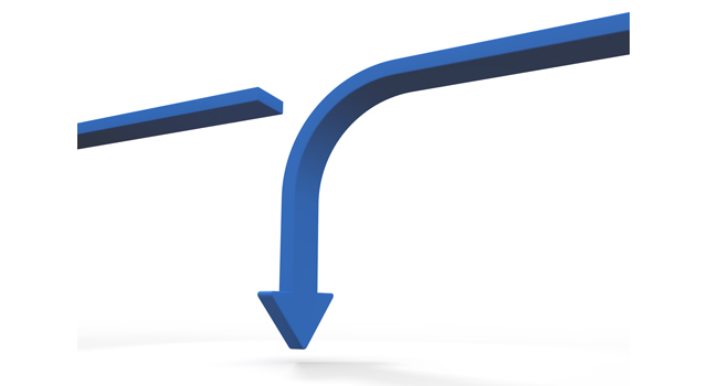 下方向｜ダウン｜矢印 - イラスト / 3Dレンダリング / 無料 / ダウンロード / 写真 / 3DCG